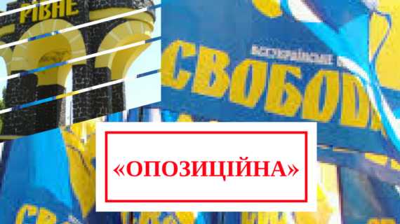 Чи опозиційна партія Свобода у Рівнераді? (Інфографіка)